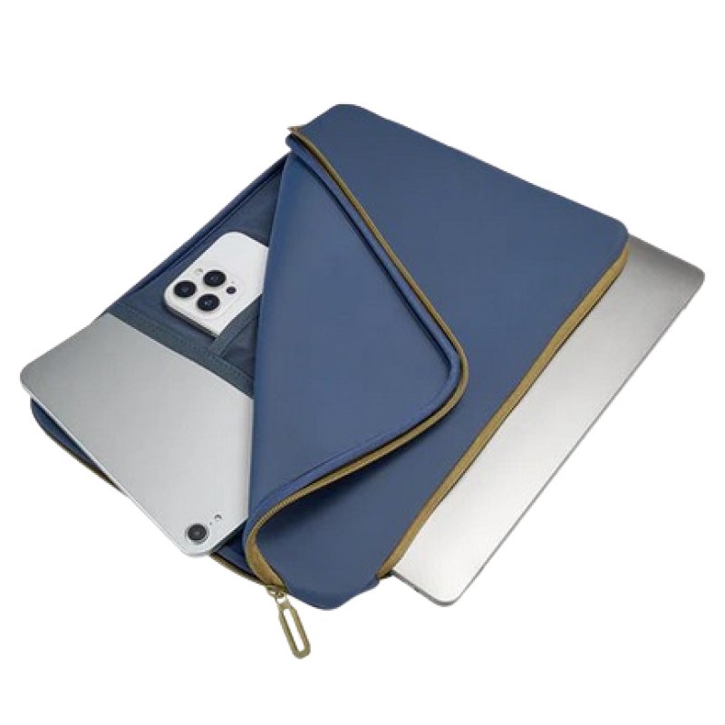 Tucano Doppio Neopren Sleeve für MacBook Pro 14"", Blau, BFDOP1314-B
