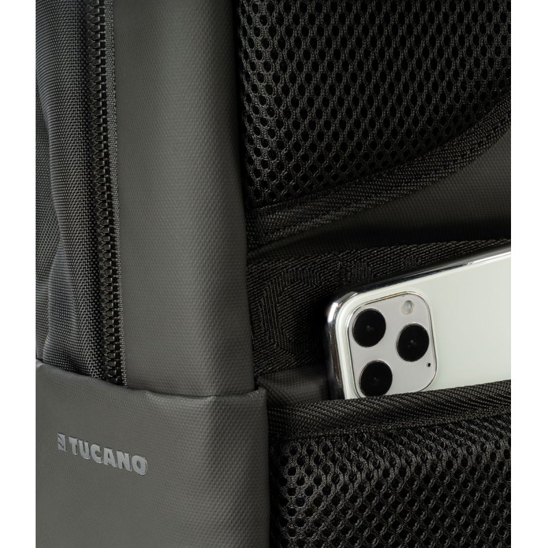 Tucano Marte Gravity sac à dos Sac à dos normal Noir Tissu