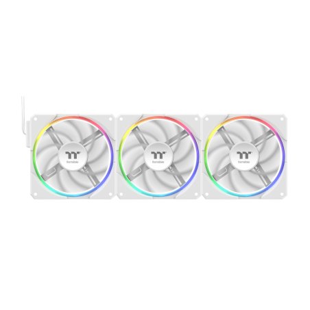 TS 120 EX RGB (weiß, 3er Pack, 120 mm)