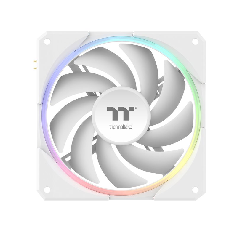 TS 120 EX RGB (weiß, 3er Pack, 120 mm)