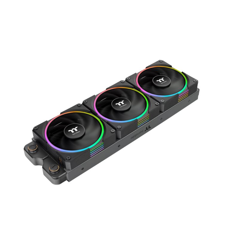 TS 140 EX RGB (schwarz, 3er Pack, 140 mm)