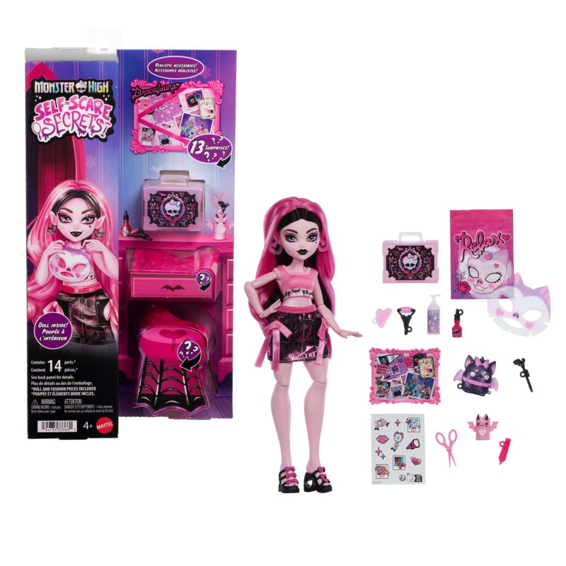 Monster High Self-Scare Secrets Doll Draculaura