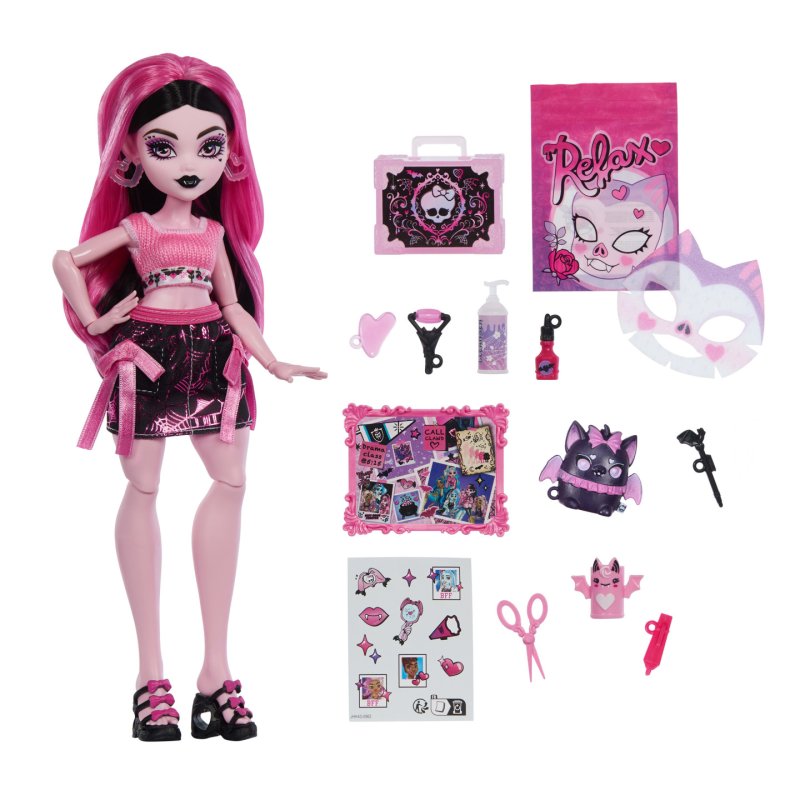 Monster High – Coffret Secrets De Beauté Terreur & Bien-être Draculaura
