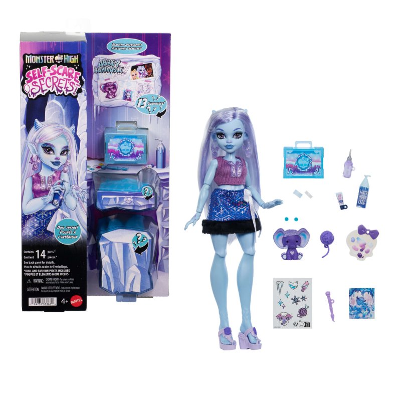 Monster High – Coffret Secrets De Beauté Terreur & Bien-être Abbey Bominable