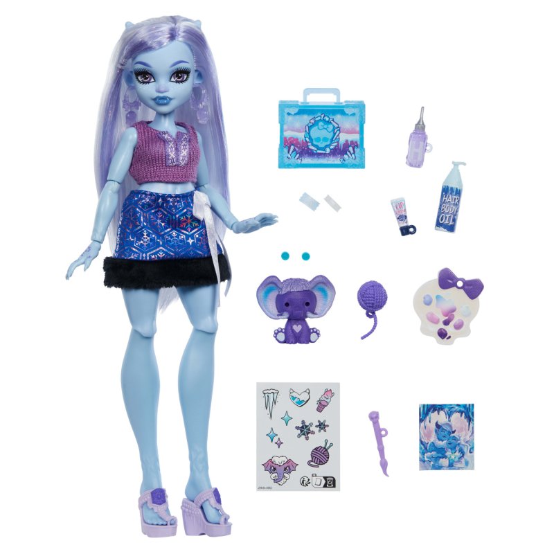 Monster High Self-Scare Secrets Doll Abbey Bominable