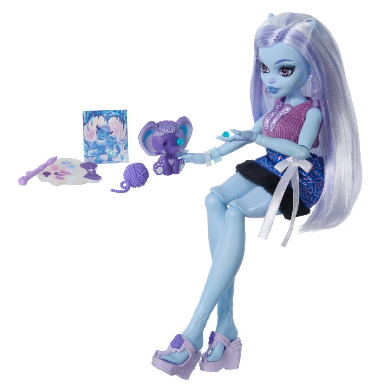 Monster High Self-Scare Secrets Doll Abbey Bominable