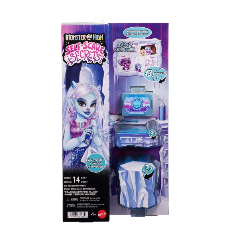Monster High – Coffret Secrets De Beauté Terreur & Bien-être Abbey Bominable