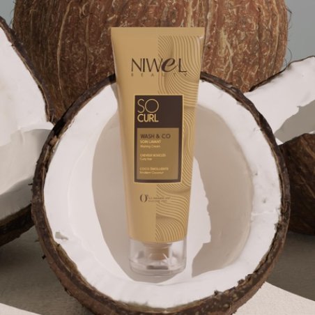 Niwel Beauty Shampoo Soin Wash And Go So Curl 250ml Moisturizing Cream