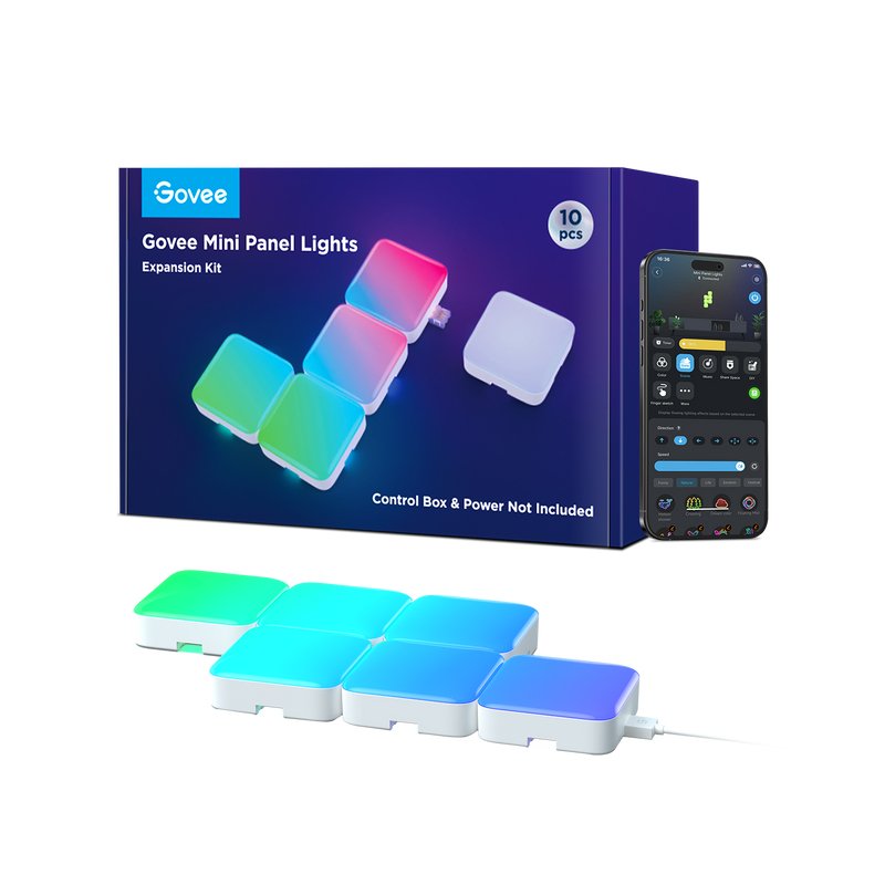 Govee Mini Leuchtpaneele Panneau intelligent Wi-Fi/Bluetooth
