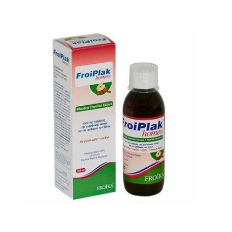 Froika Froiplak Homeo Mouthwash With Apple & Cinnamon 250ml