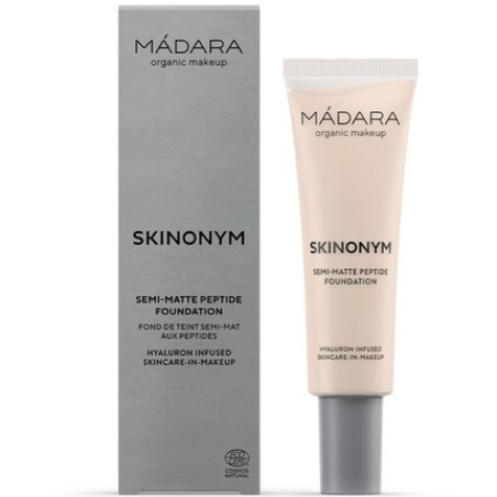 Madara Skinonym Semi-Matte Peptide Foundation 90 Chestnut 30ml