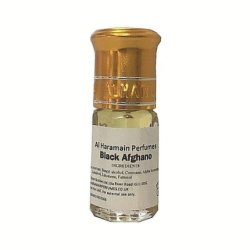 Al Haramain Attar Oil Black Afghano Musk Herbal Amber Vanilla - 6ml