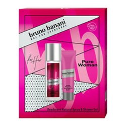 Bruno Banani Pure Woman Gift Set Deodorant 75 Ml And Shower Gel 50 Ml