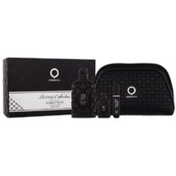 Orientica Luxury Collection Amber Noir Gift Set 80 Ml Eau De Parfum Miniature And 75 Ml Refillable Bottle With Cosmetic
