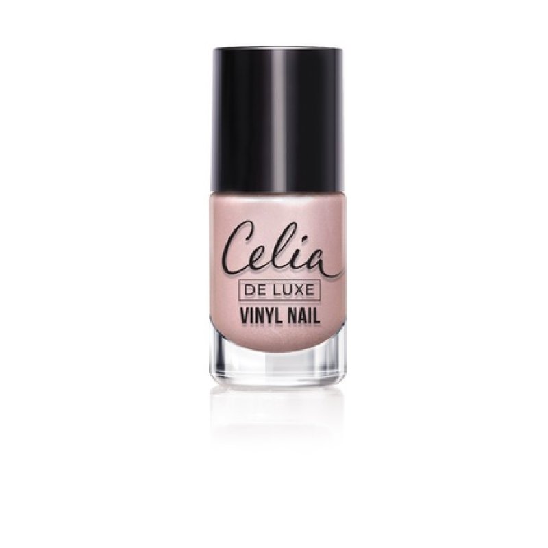 Celia De Luxe Vinyl Nail Polish Pearly 704 10 Ml