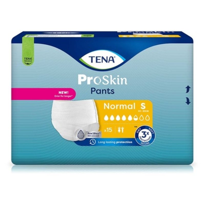 Tena Proskin Pants Normal Size Small