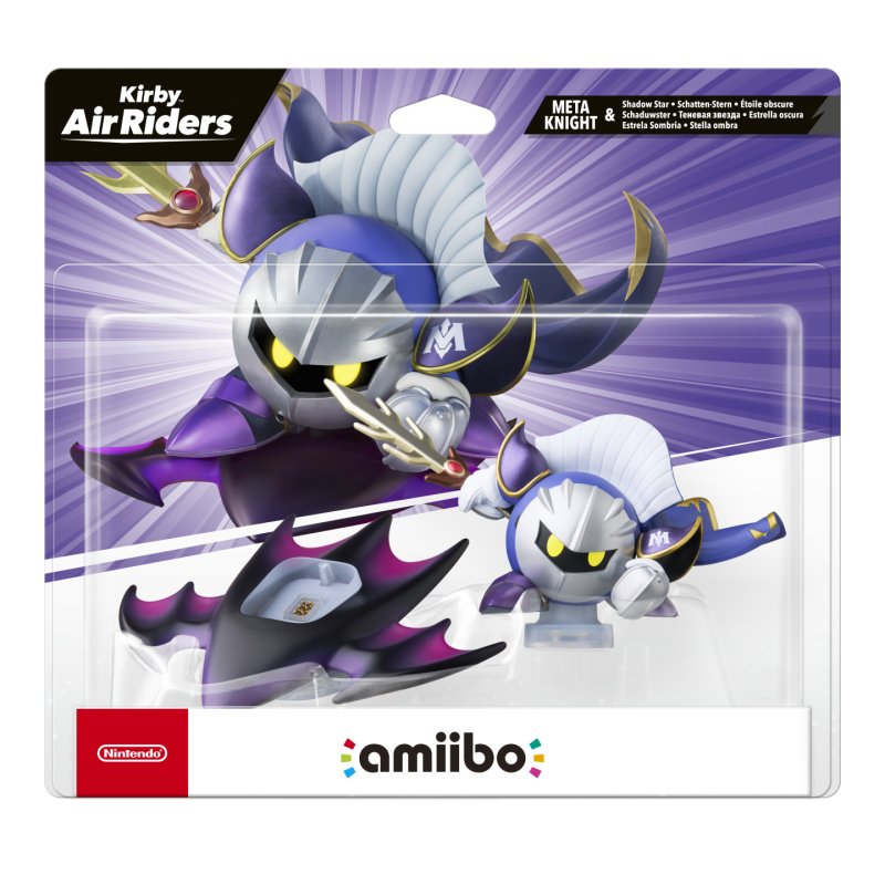 amiibo Meta Knight & Schatten-Stern - Kirby Air Riders-Spielfigur