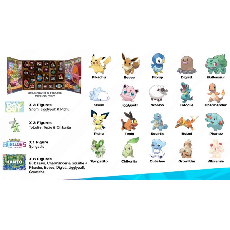 POKEMON - Calendrier de l'avent 2026