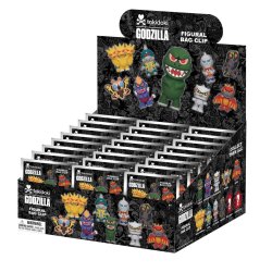 TOKIDOKI X GODZILLA - Series 1 - 3D Foam Bag Clip (Display 24 Pcs)