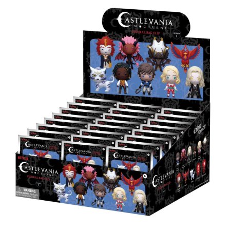 CASTLEVANIA NOCTURNE - Series 1 - 3D Foam Bag Clip (Display 24 Pcs)