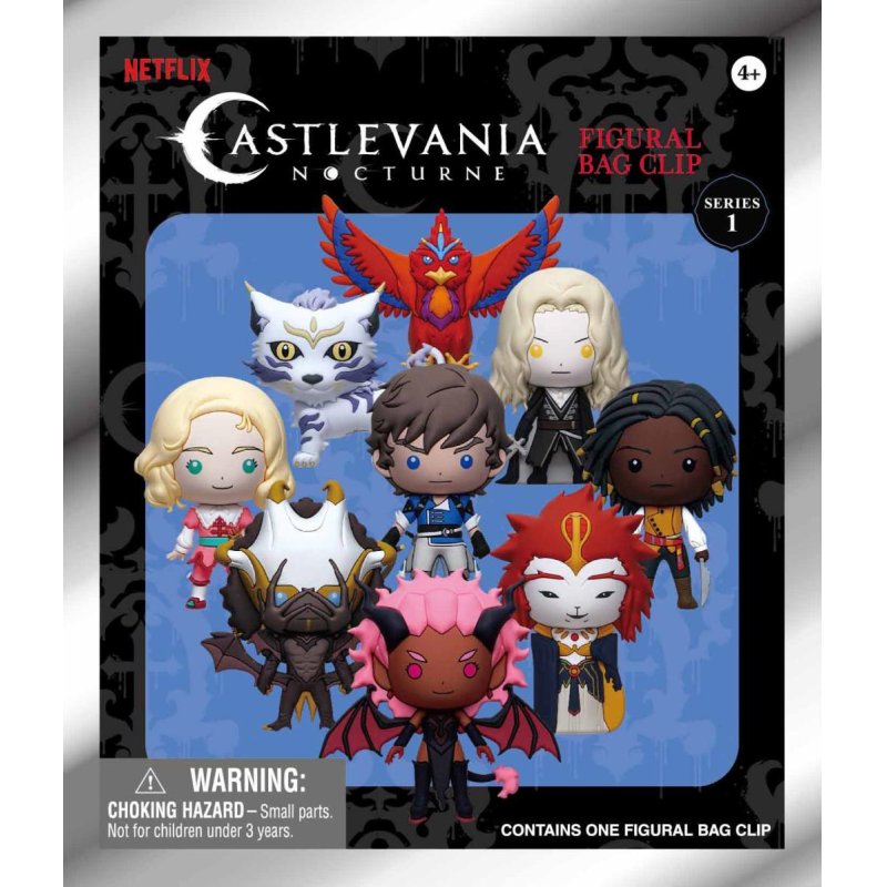 CASTLEVANIA NOCTURNE - Series 1 - 3D Foam Bag Clip (Display 24 Pcs)