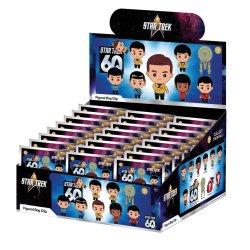 STAR TREK - Series 1 - 3D Foam Bag Clip (Display 24 Pcs)