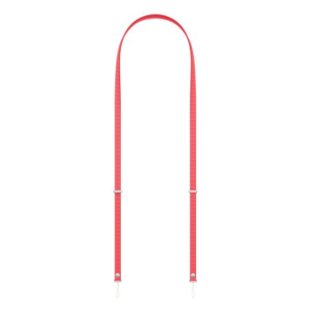 CROSSBODY STRAP - BRIGHT GUAVA