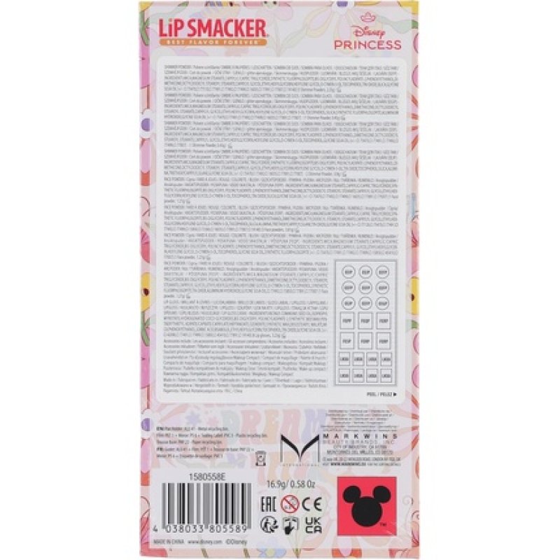 Lip Smacker Disney Princess Beauty Book The Little Mermaid for a Complete Makeover