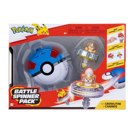 Pokémon - Battle Spinner Growlithe with Great Ball (PKW4937)