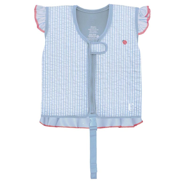 Vanilla Copenhagen - Swim Vest - Neoprene - Seersucker - Ladybug (SEVS6626)