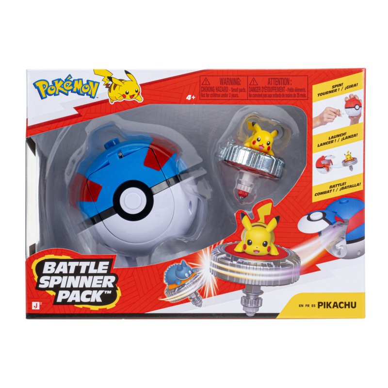 Pokémon - Battle Spinner Pikachu with Great Ball (PKW4936)