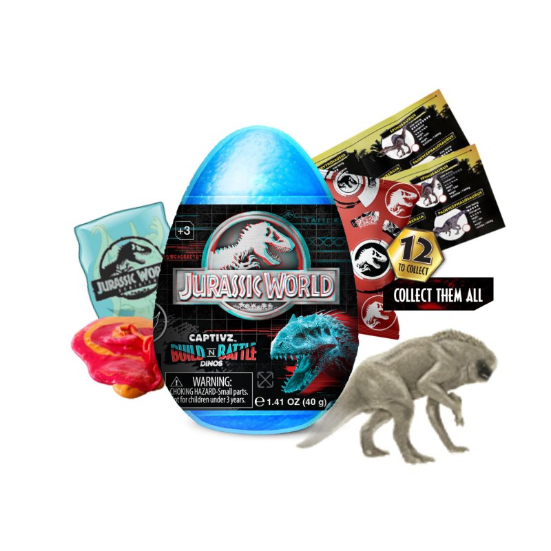 Jurassic World - Slime Egg Science Gone Wrong Asst. (969-02473)