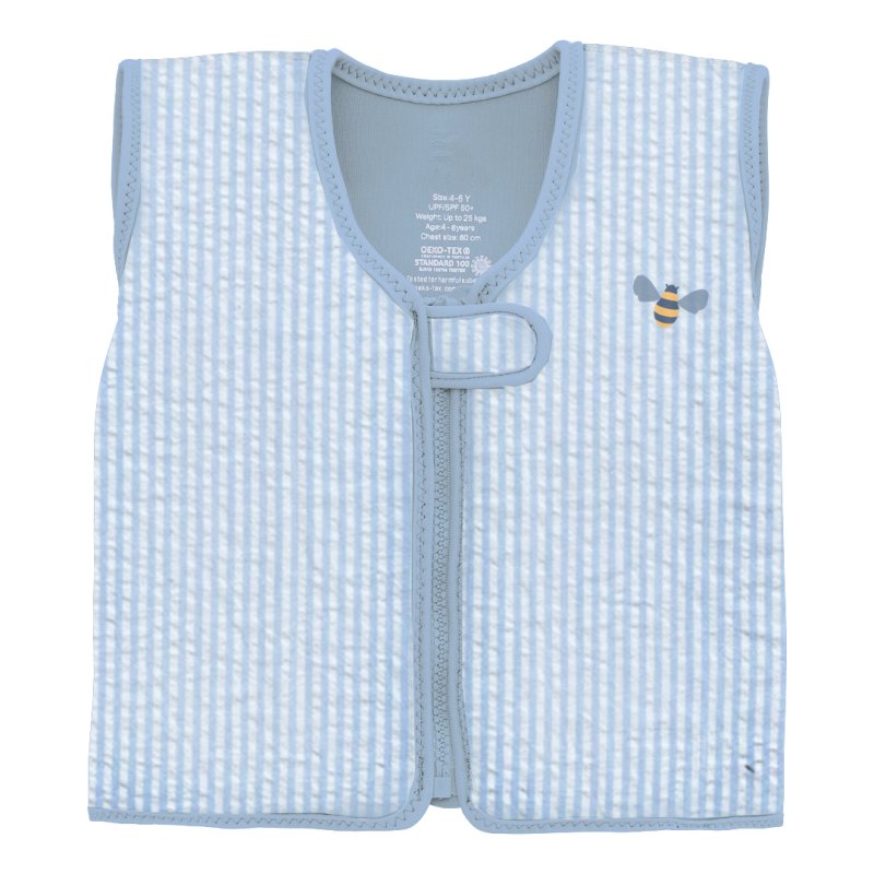 Vanilla Copenhagen - Swim Vest - Neoprene - Seersucker - Honeybee (SENV3526-2)