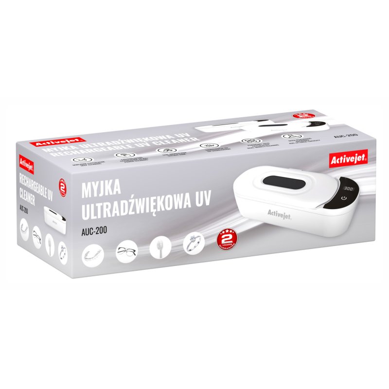 Activejet AUC-200 équipement de nettoyage ultrasonique 24 W Blanc
