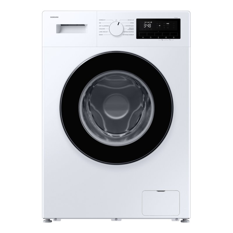 Samsung Lave-linge Blanc / Nettoyage Vapeur / 9kg - WW90FG3M05AWEF Classe A