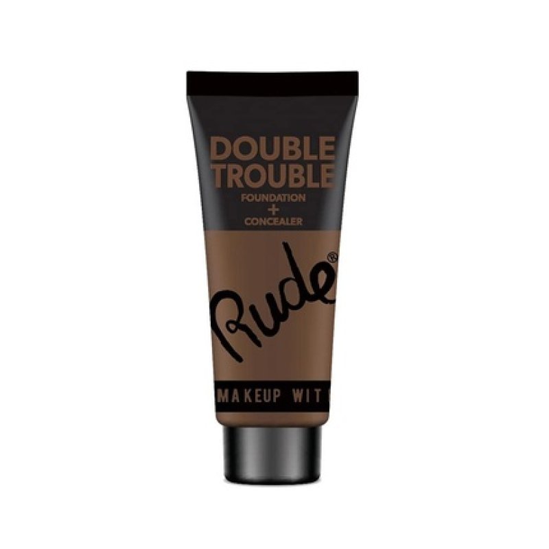 Rude Double Trouble Foundation and Concealer Fair