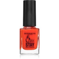 Dermacol 5 Day Stay Nail Polish 52 Too Hot 11 Ml