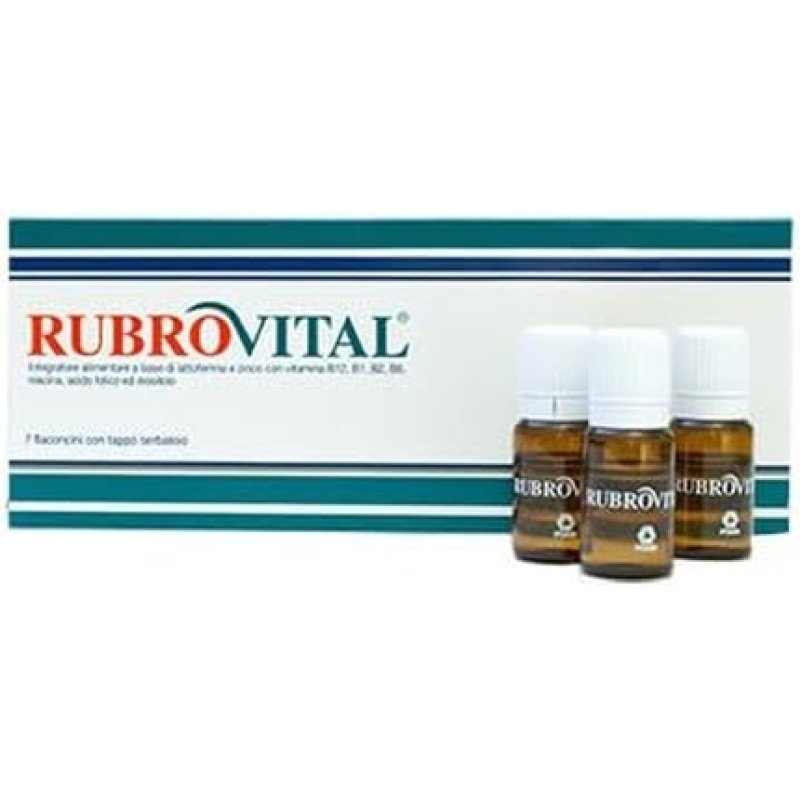 Piam Farmaceutici Rubrovital 7 Vials
