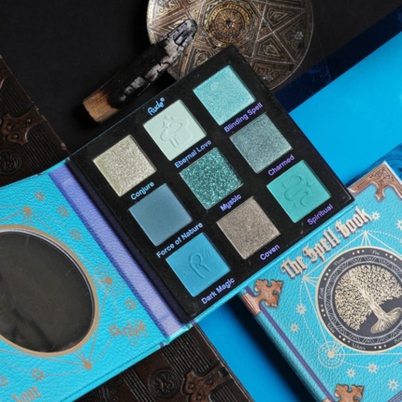 RUDE The Spell Book Smooth and Blendable Eyeshadow Palette Love