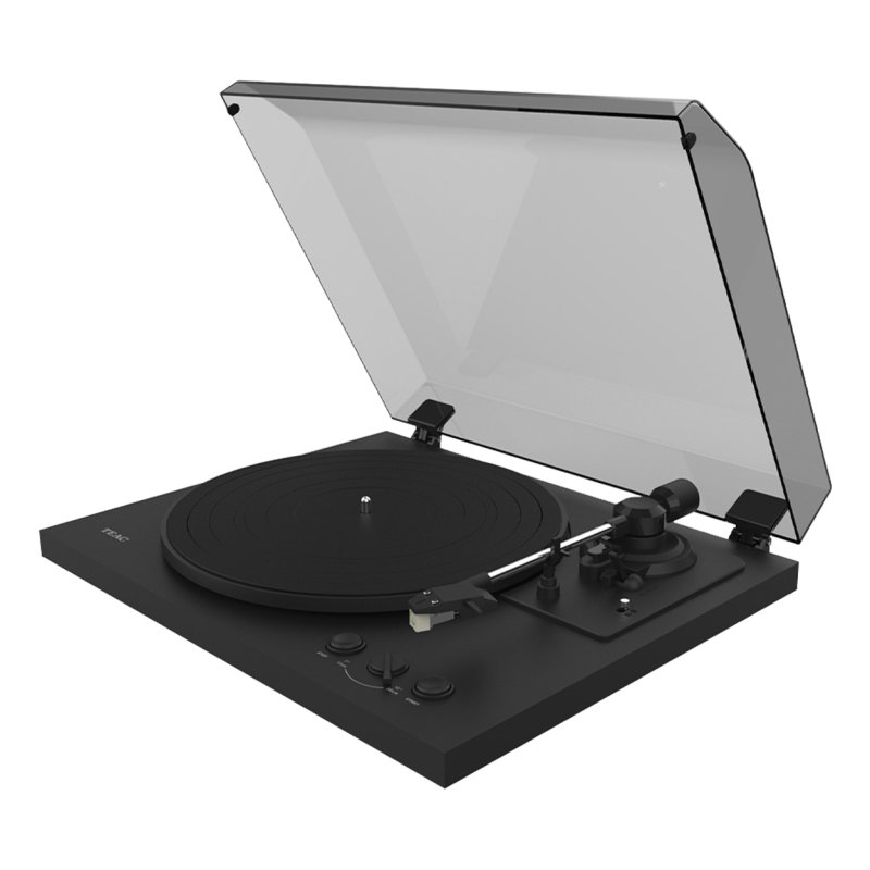 TEAC TN-175-B Tourne-disque entraîné par courroie Noir Complètement automatique