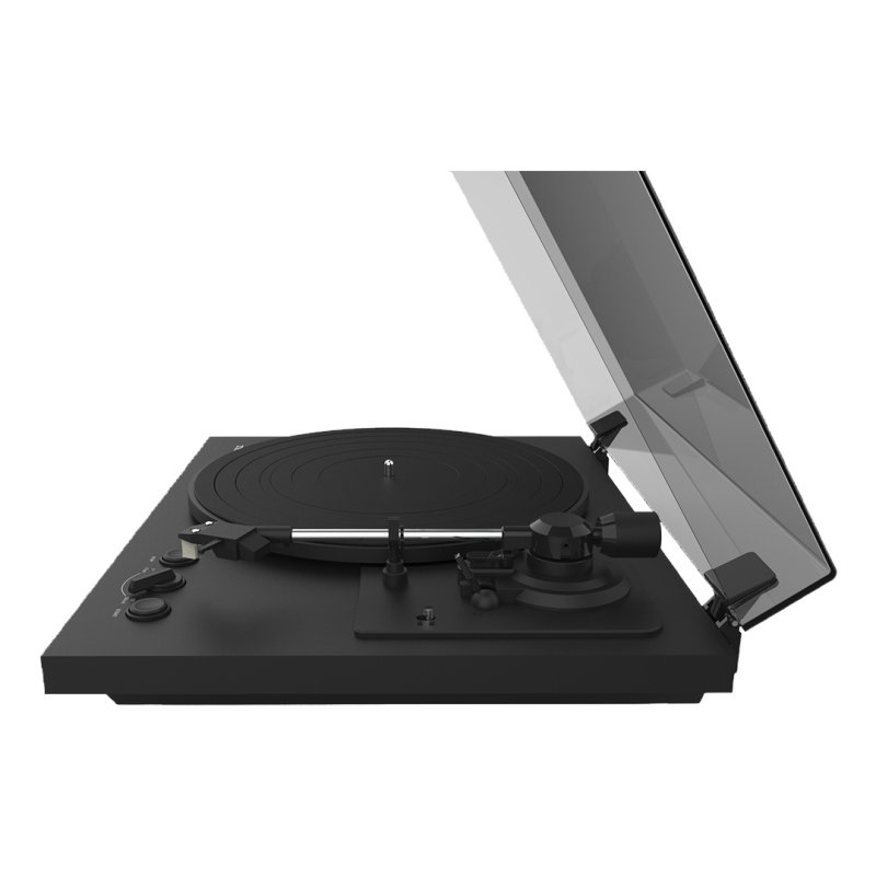 TEAC TN-175-B Belt-drive audio turntable Black Fully automatic