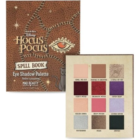 Mad Beauty Disney Hocus Pocus Book Eyeshadow Palette Gift For Girls