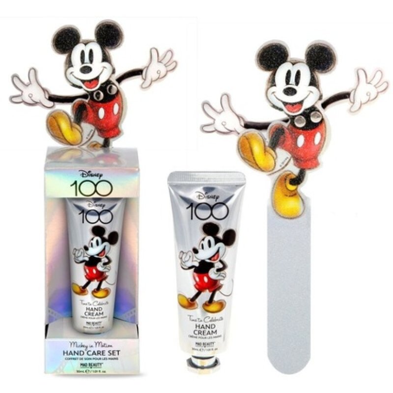 MAD Beauty Disney 100 Years of Wonder Hand Care Set Limited Edition Mickey Mouse Hand Cream and Nail File Vanilla