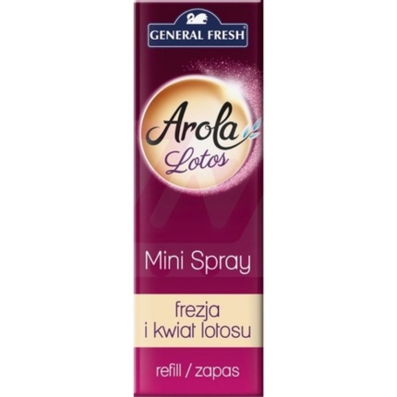 General Fresh Arola Mini Air Freshener Freesia And Lotus Flower 15 Ml