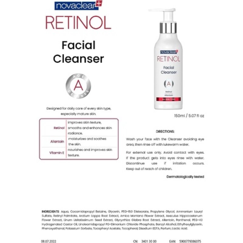 Retinol Facial Cleanser