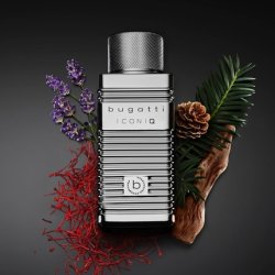 Bugatti Men's Perfume Iconiq Platinum Edition 100ml Eau De Toilette