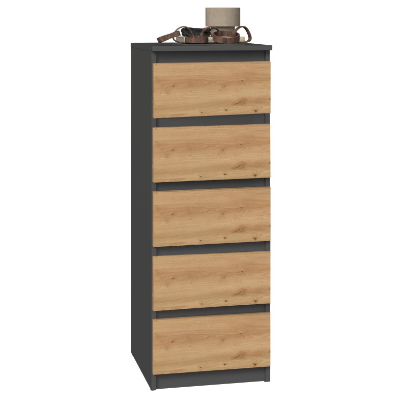 Topeshop W5 ANT/ART KPL chest of drawers