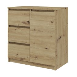 Topeshop 1D3S ARTISAN KPL office bookcase