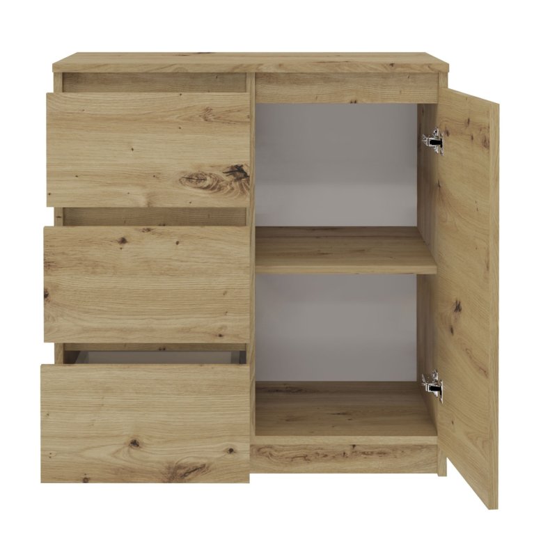 Topeshop 1D3S ARTISAN KPL office bookcase