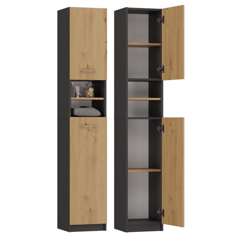 Topeshop MARBELA ANT/ART bathroom storage cabinet
